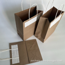 Wholesale Kraft Paper Gift Bag Shopping tote bag